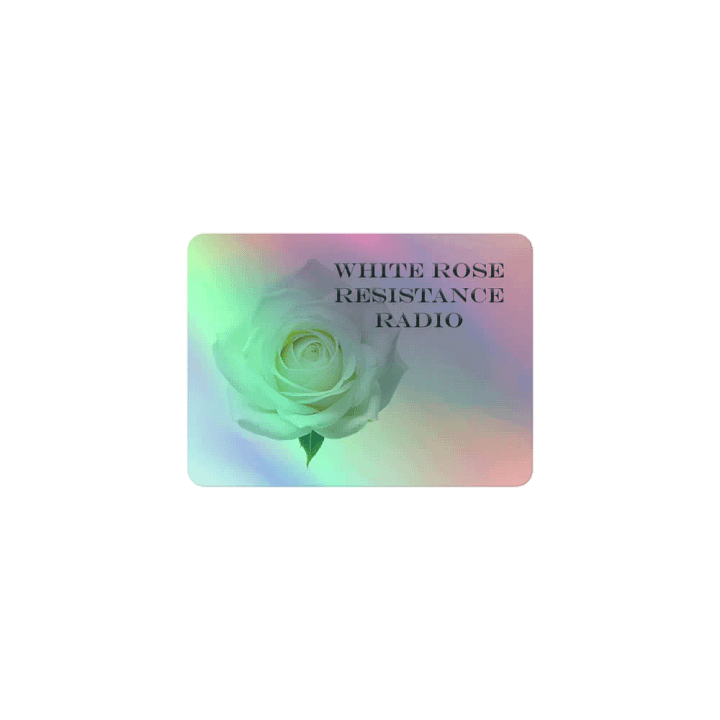 White Rose Resistance Radio Logo product image (1)