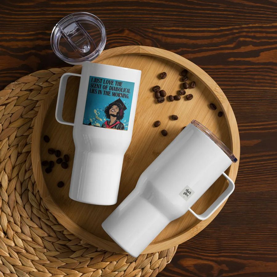 Diabolical Lies Grad 2 Travel Mug With Handle product image (4)
