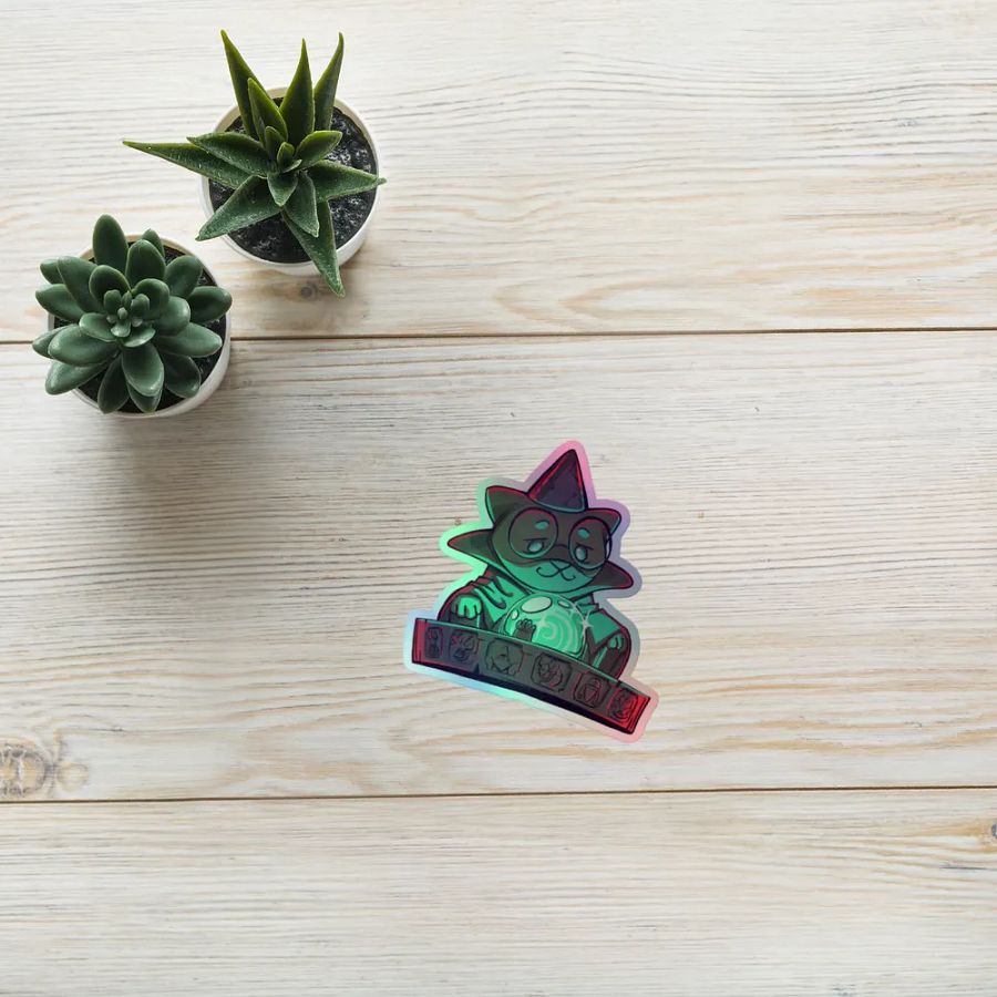 Ponder the Orb - Holographic Sticker product image (8)