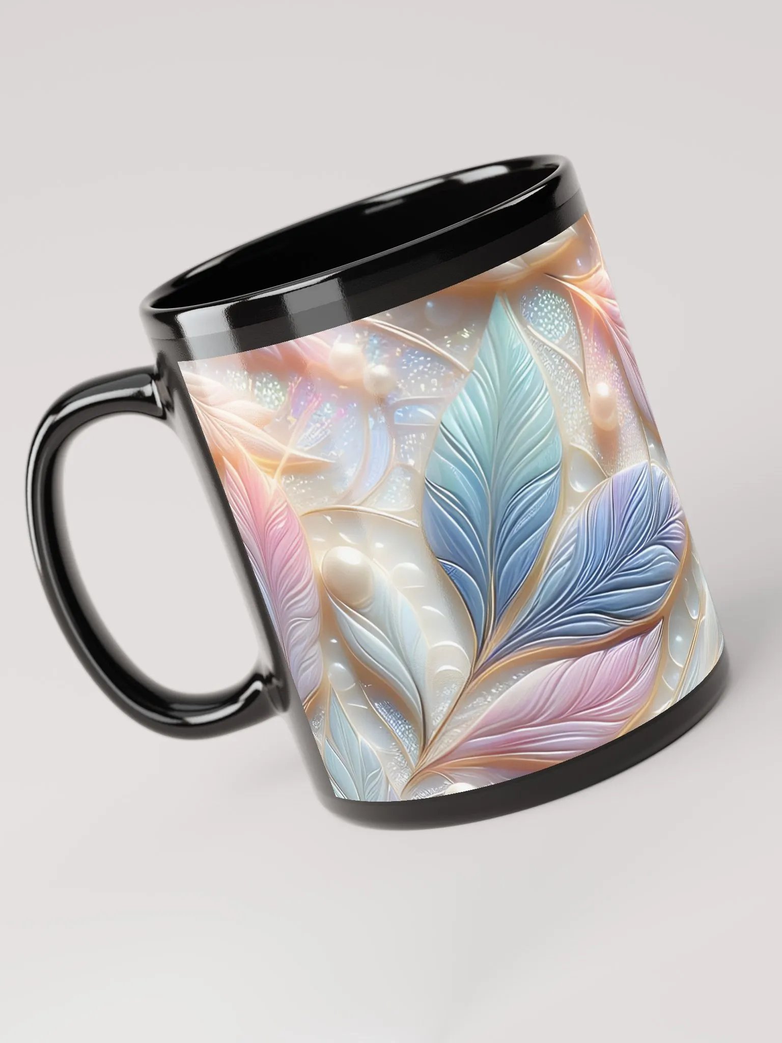 Iridescent Feathers Elegance Mug product image (5)