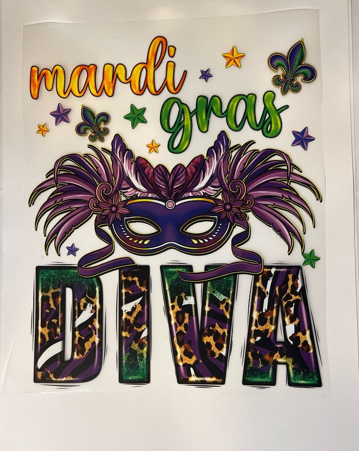 Mardi Gras Printing quality shirts for adults product image (1)
