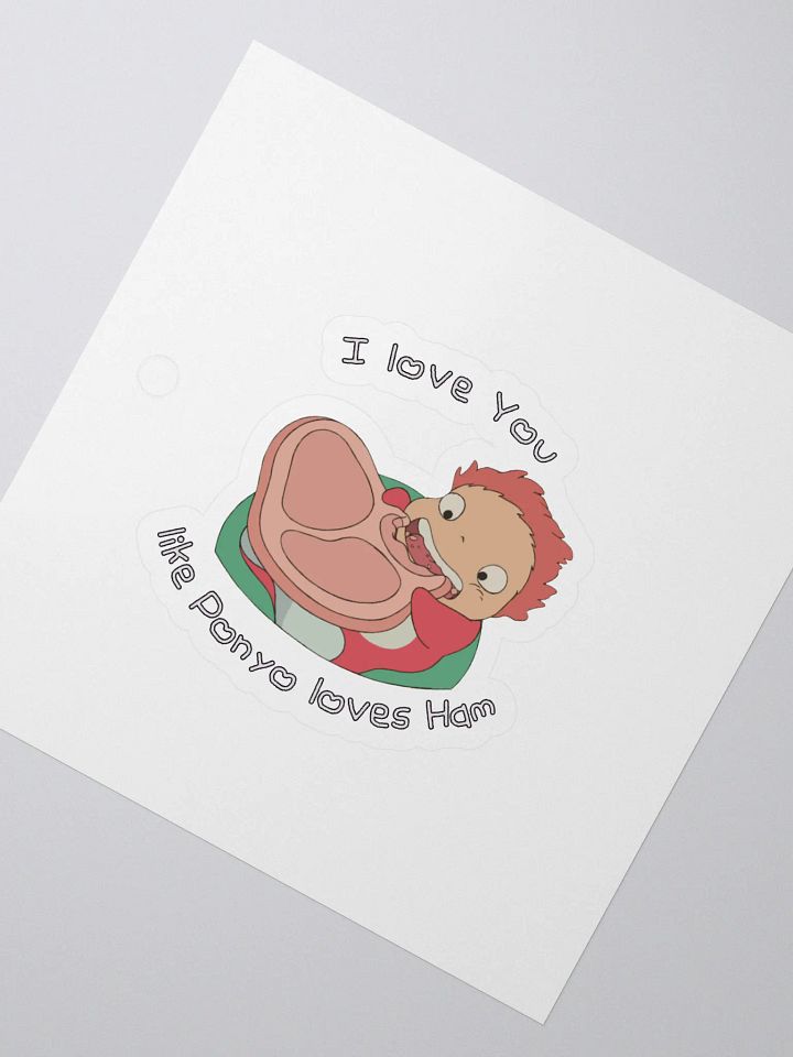 PONYO LOVES HAAAAAM!!! product image (2)