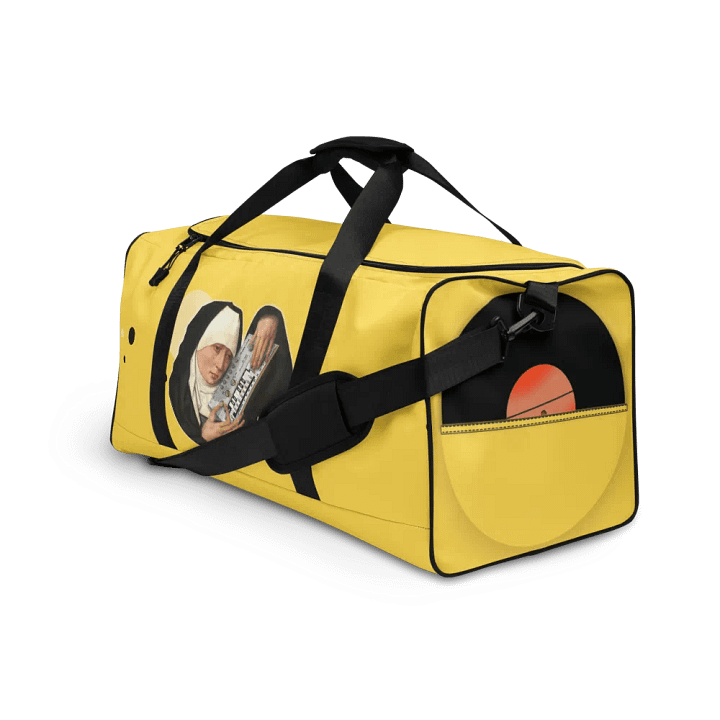 Mater Dolorosa meets Roland TB 303 by Frank Fonik, Techno EDM Duffle Bag product image (2)
