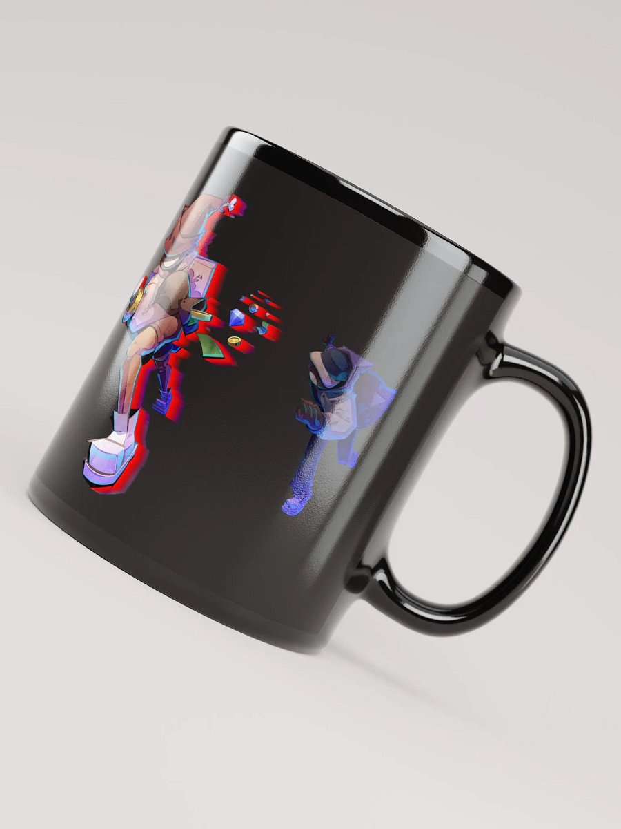 DIGITAL DASH BLACK MUG product image (7)