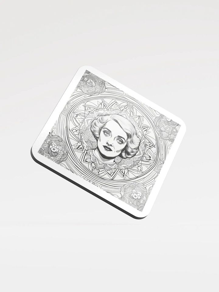 Mandala Muse Glossed Cork Coaster product image (1)
