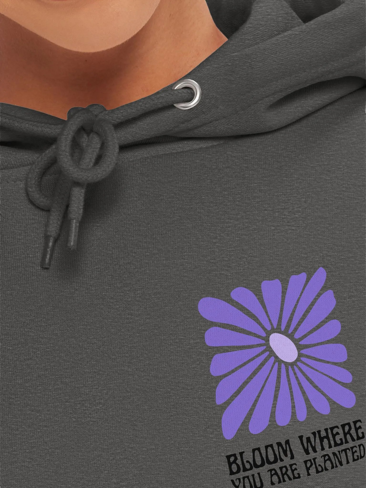 Purple Petal Power Hoodie product image (7)