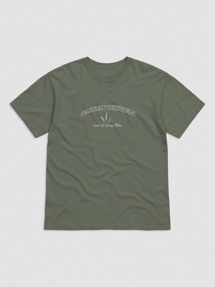 Saskatchewan Grain Minimalist Embroidery Tee product image (17)
