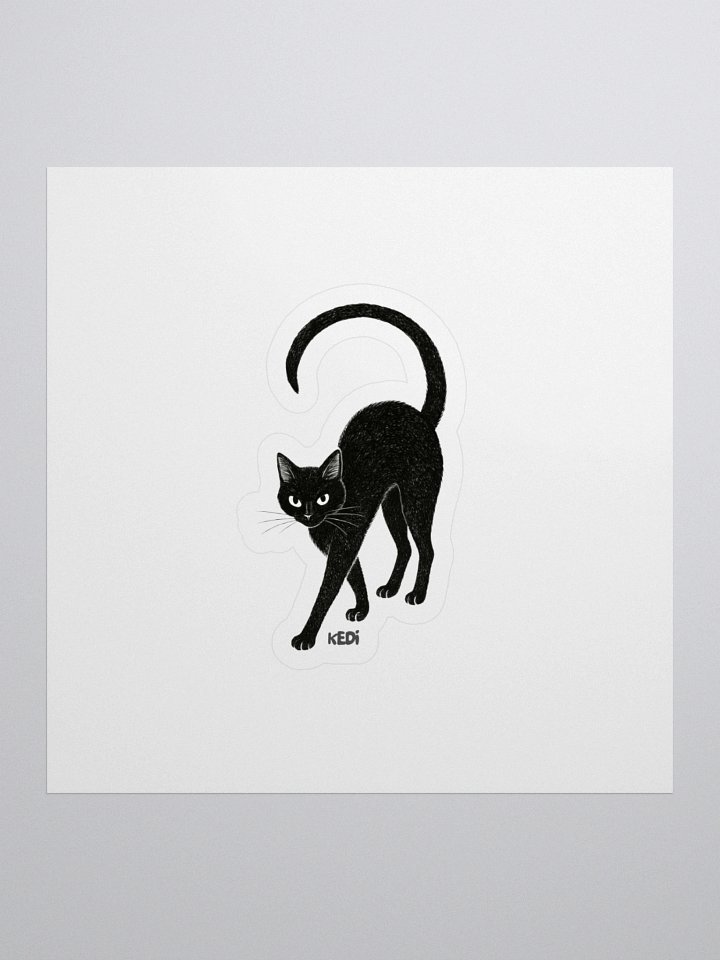 Mystic Cat Kiss Cut Stickers product image (1)