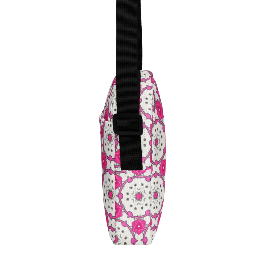 Symmetric Pink Geometric Crossbody Bag product image (4)