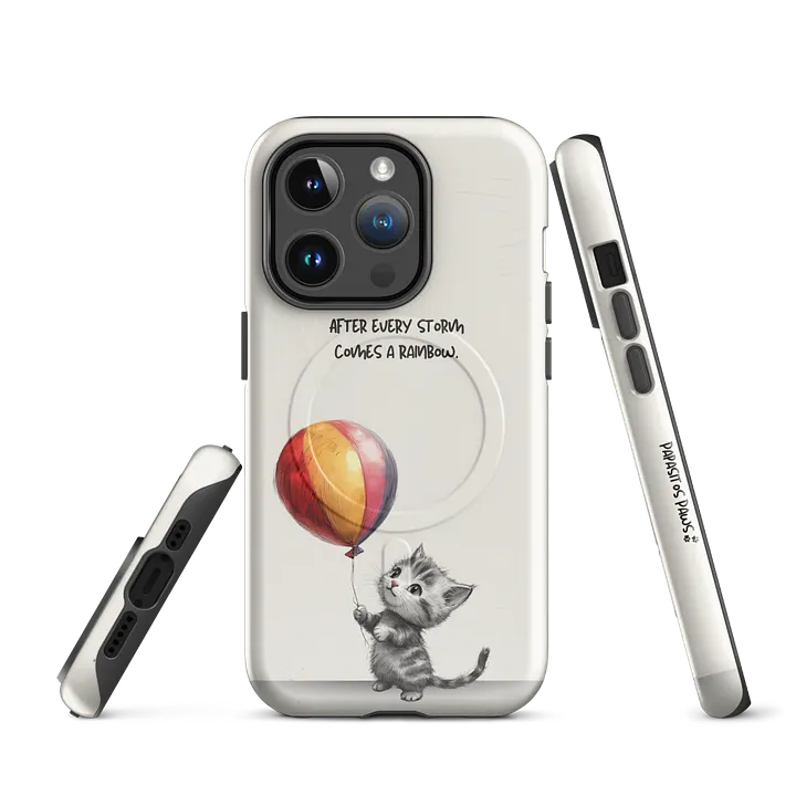 PAPASITOS PAWS RAINBOW TOUGH IPHONE CASE product image (1)