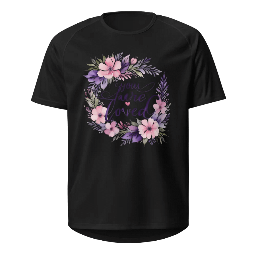 Blossoming Love Unisex Sports Jersey product image (1)