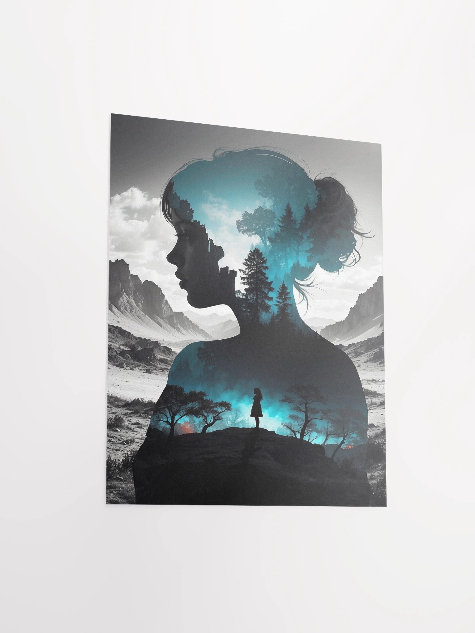 Inner Realm Surreal Wall Art Unframed Canvas product image (5)