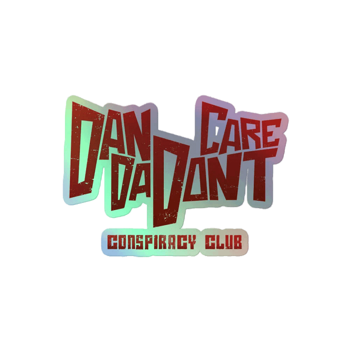 DDDC Conspiracy Club Holographic Sticker product image (2)