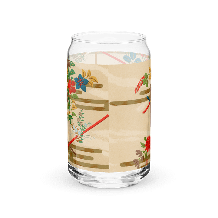 Vintage Painting. 16oz. Can-Shaped Glass product image (6)