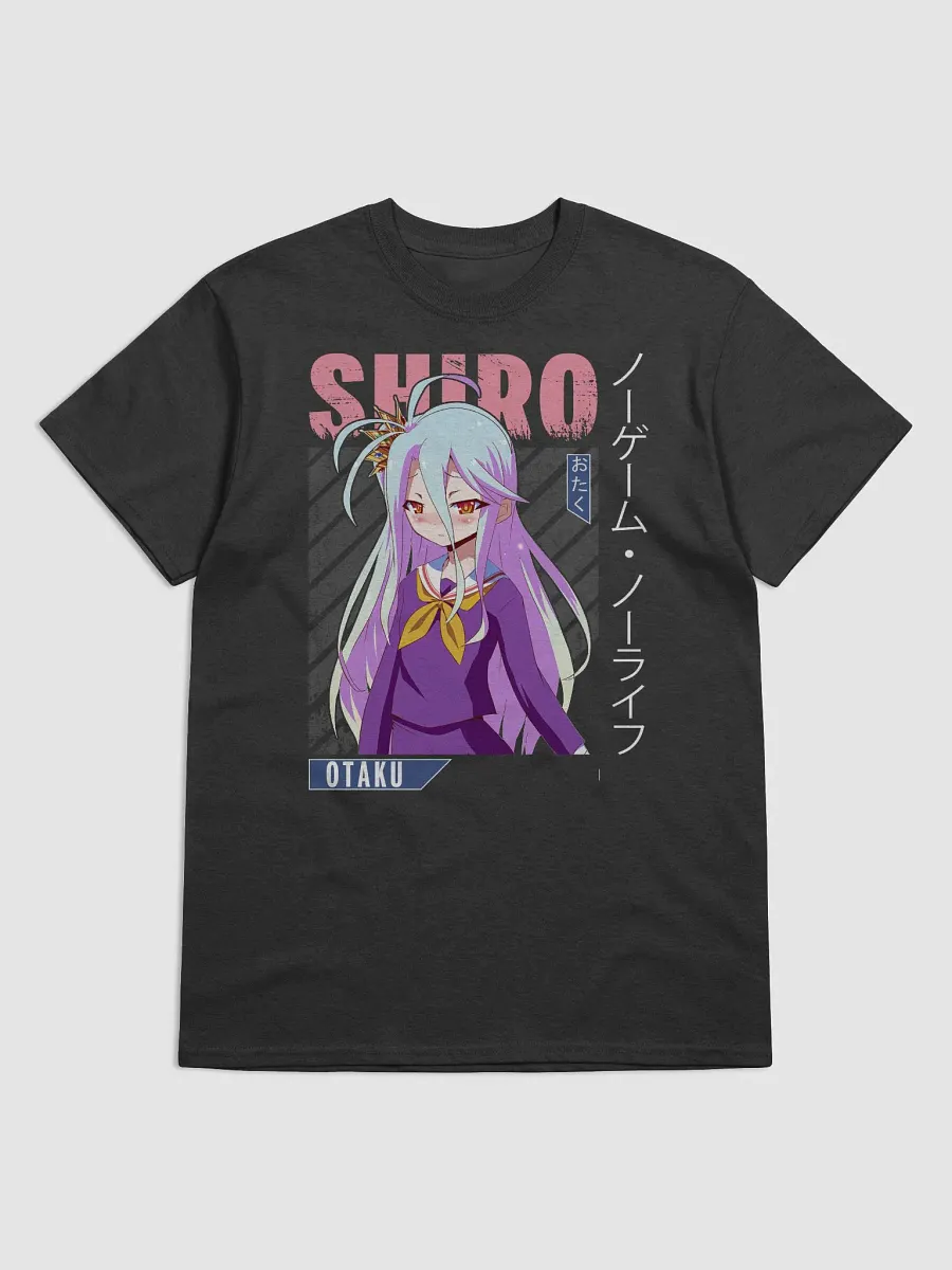 No Game No Life Shiro Mystic Aura T-Shirt – Gildan Heavyweight product image (1)