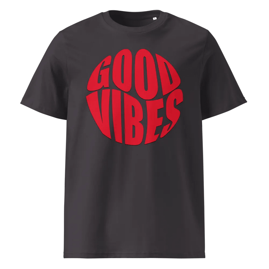 GOOD VIBES ORGANIC T SHIRT product image (5)