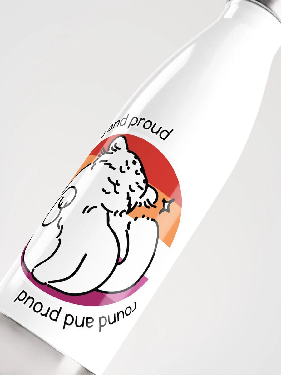 Round and Proud Manul Pride Lesbian Version - Bottle product image (5)