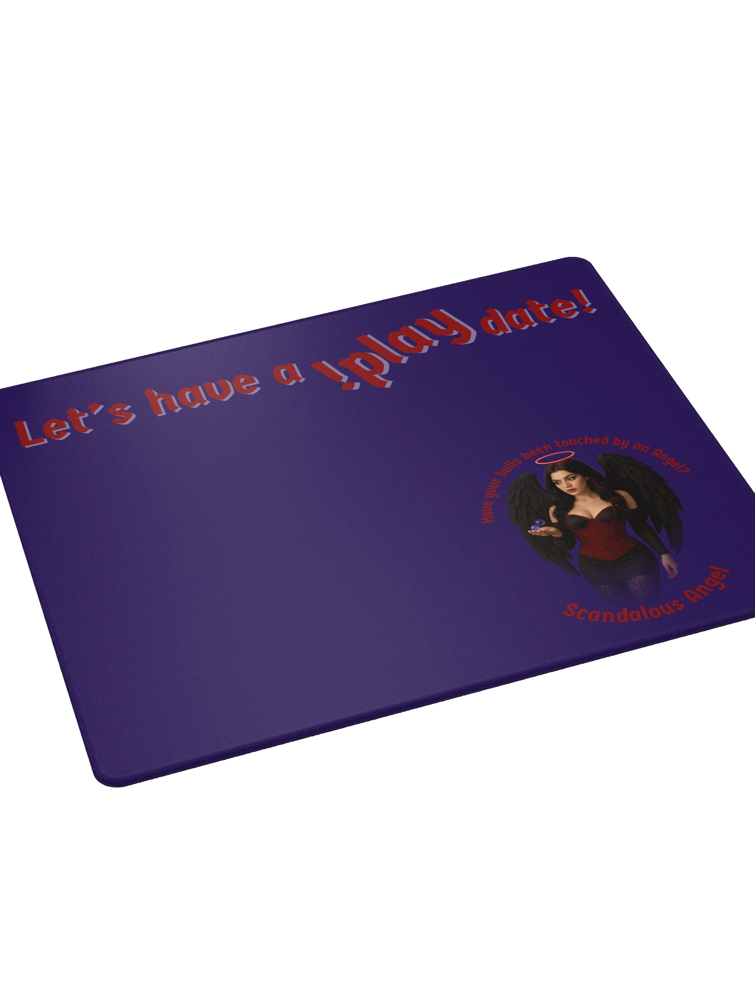 Scandalous Angel Gaming Mouse Pad product image (4)