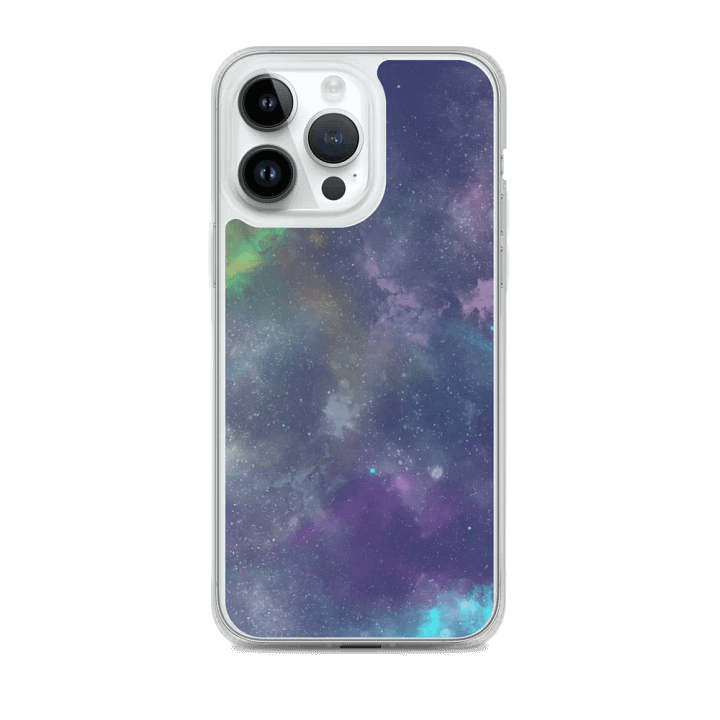 Cosmic Nebula iPhone MagSafe® Clear Case product image (2)