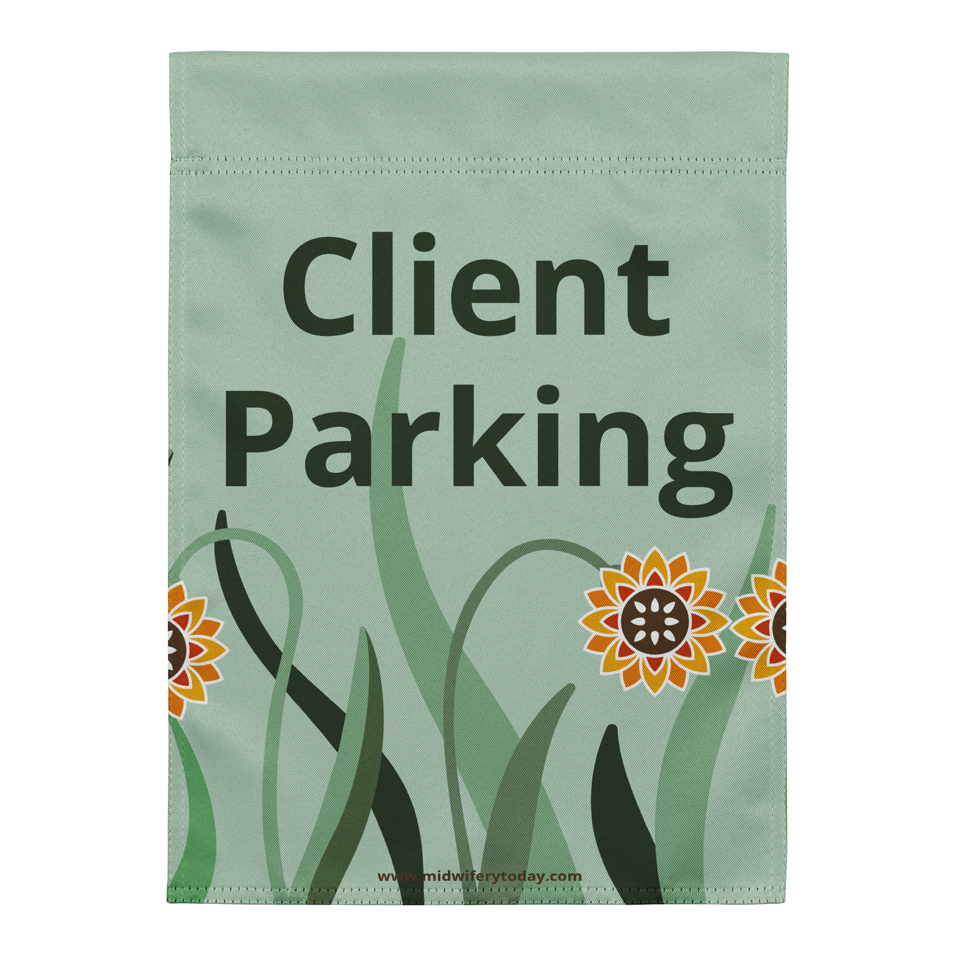 Client Parking Flag - Flower Garden product image (1)