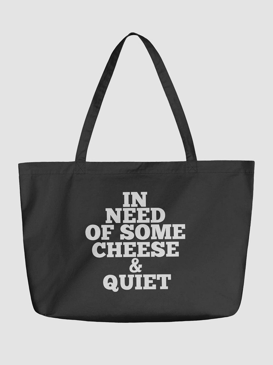 Cheese and Quiet Tote product image (1)