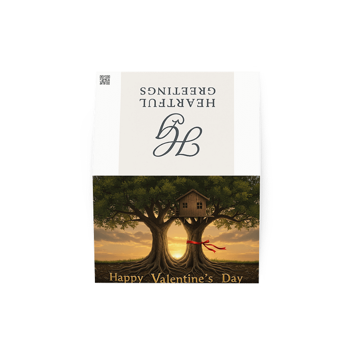 Valentine's Day card - Blank inside product image (2)