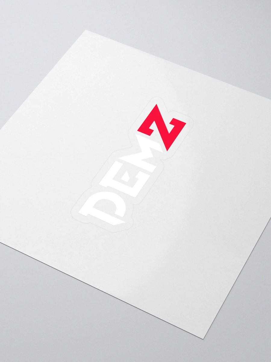 DemZ Logo Sticker product image (3)