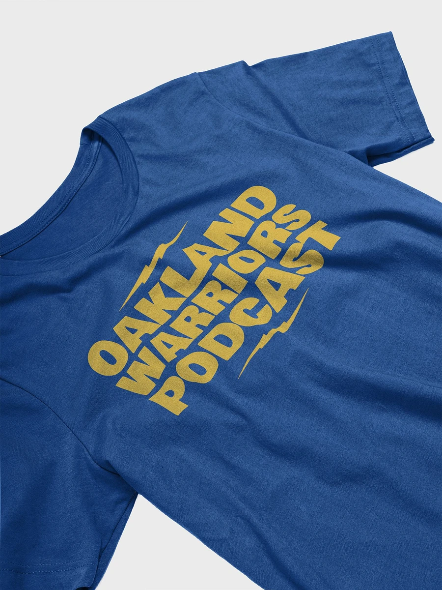 Oakland Warriors Podcast Logo T-Shirt - Blue product image (3)
