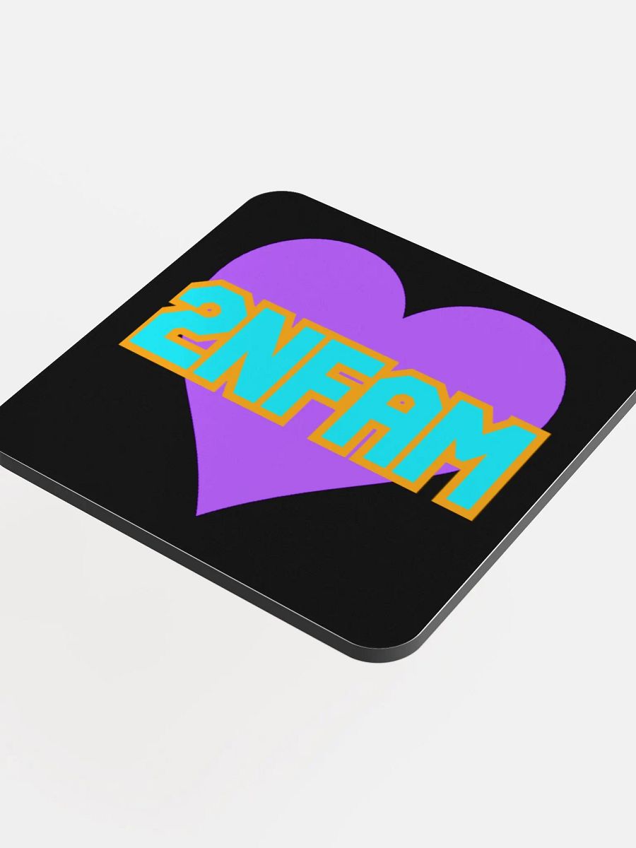 2NFAM Heart Coaster (Black) product image (4)