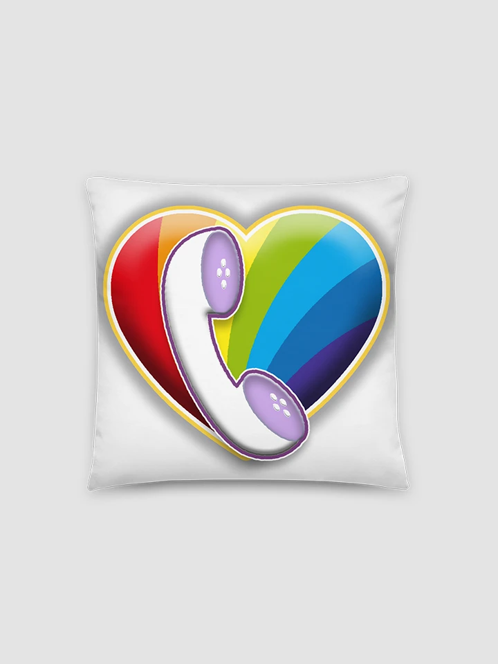 [Atheist Community of Austin] heart Basic Pillow product image (1)