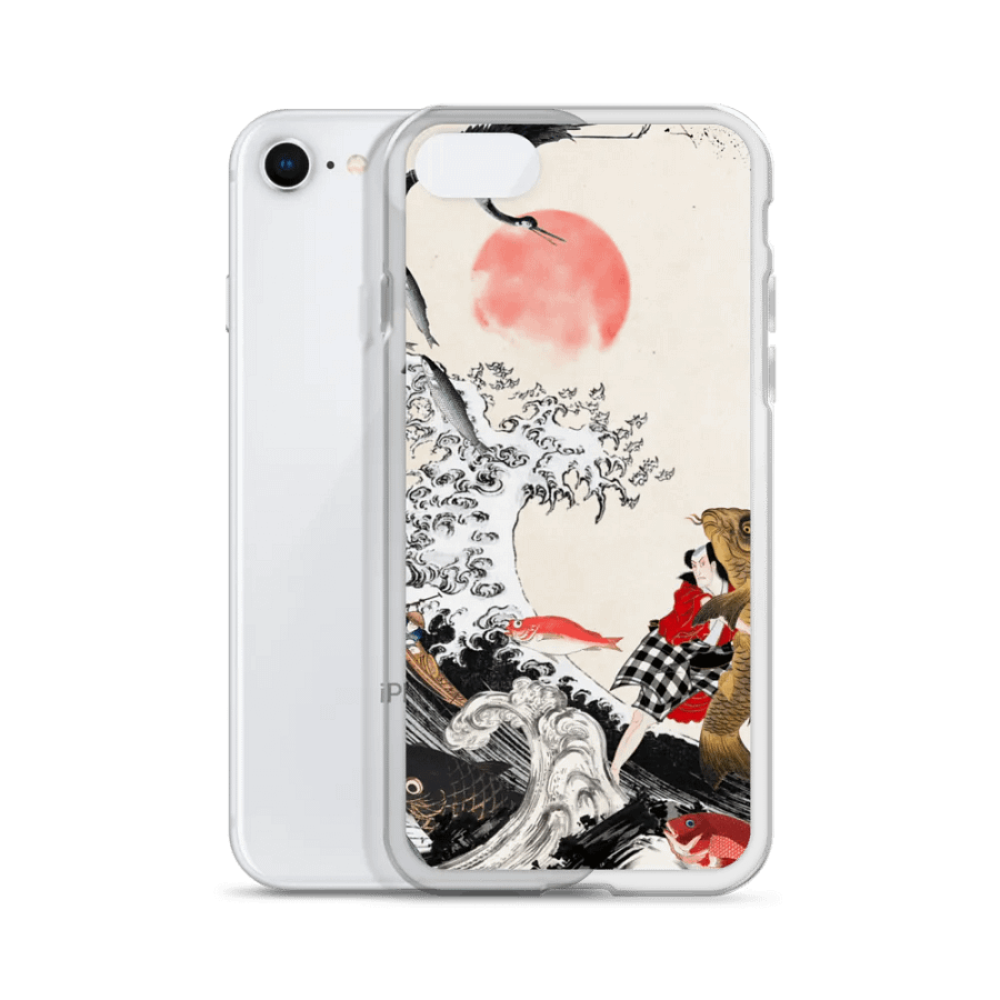Sunset Wave Art iPhone Case product image (328)