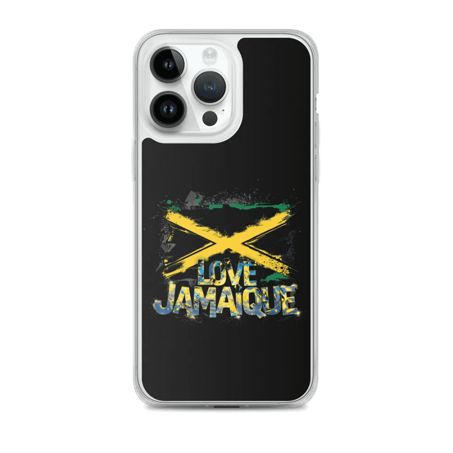 Jamaican Love Splash iPhone® Clear Case product image (2)
