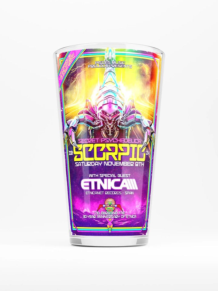 Scorpio 2024 Shaker Pint Glass product image (1)