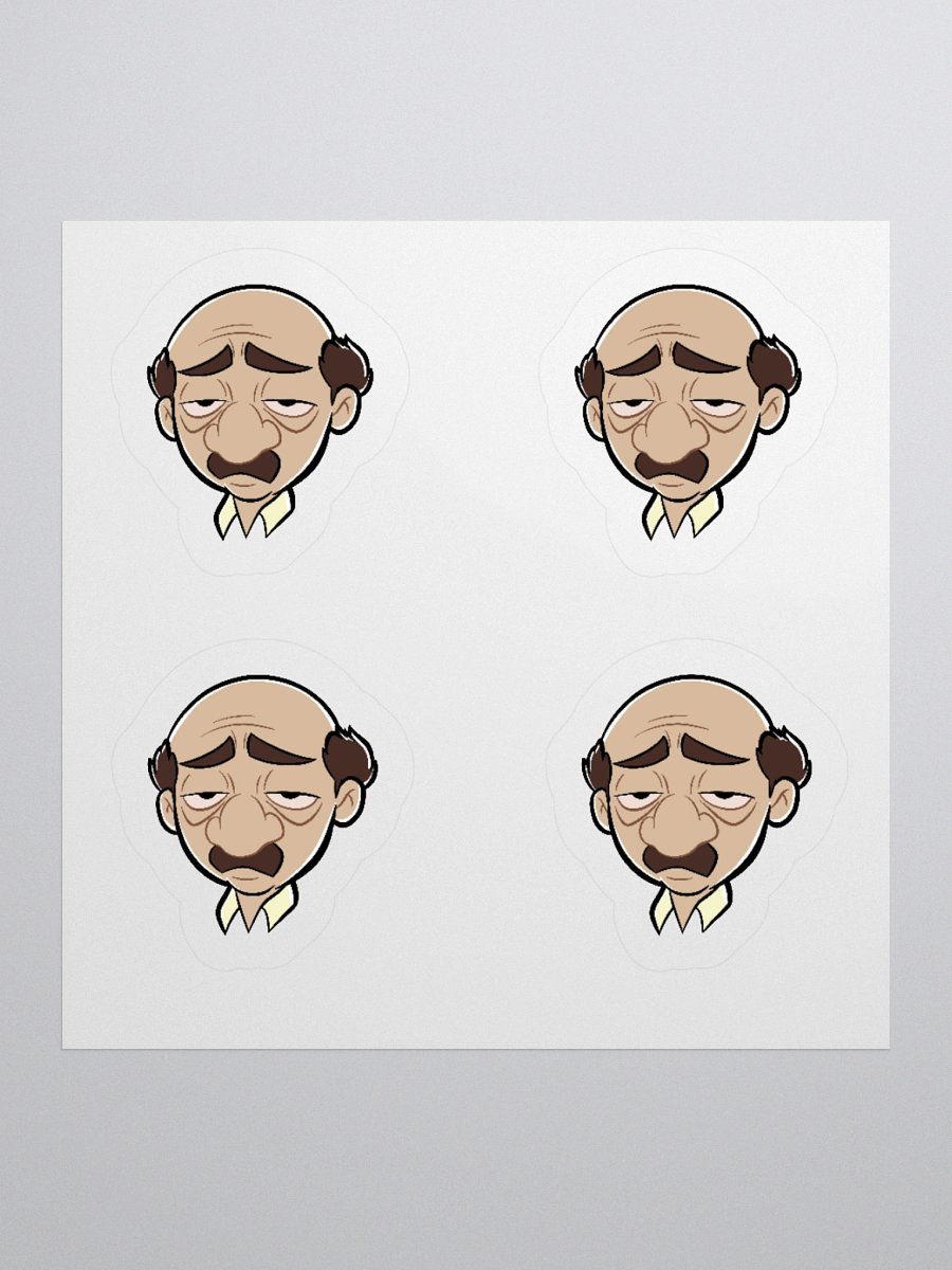 🧃 Harut Face Sticker Sheet (3x3") product image (1)