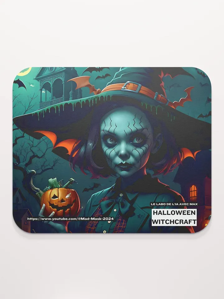 Classic Mouse Pad : Halloween Witchcraft product image (2)