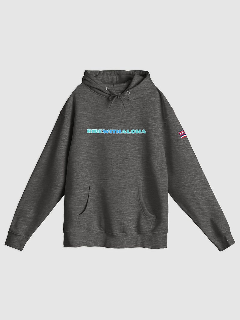 Ride With Aloha V2 - Premium Pullover Hoodie
