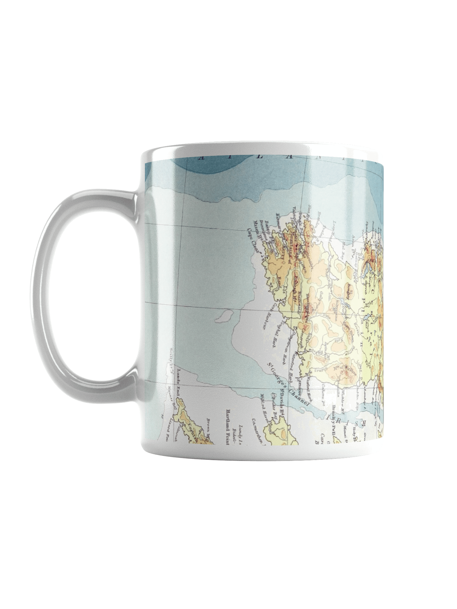Elevate Your Mornings with British Isles Map Mug product image (6)