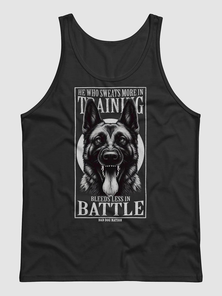 He Who Sweats More in Training Bleeds Less in Battle - Unisex Tank Top product image (1)