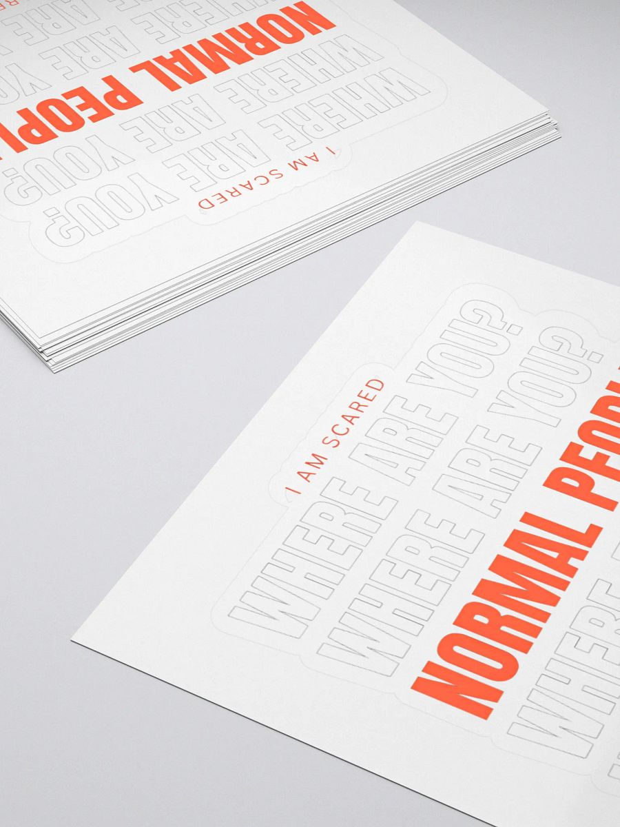 Normal people - Where Are You? product image (4)