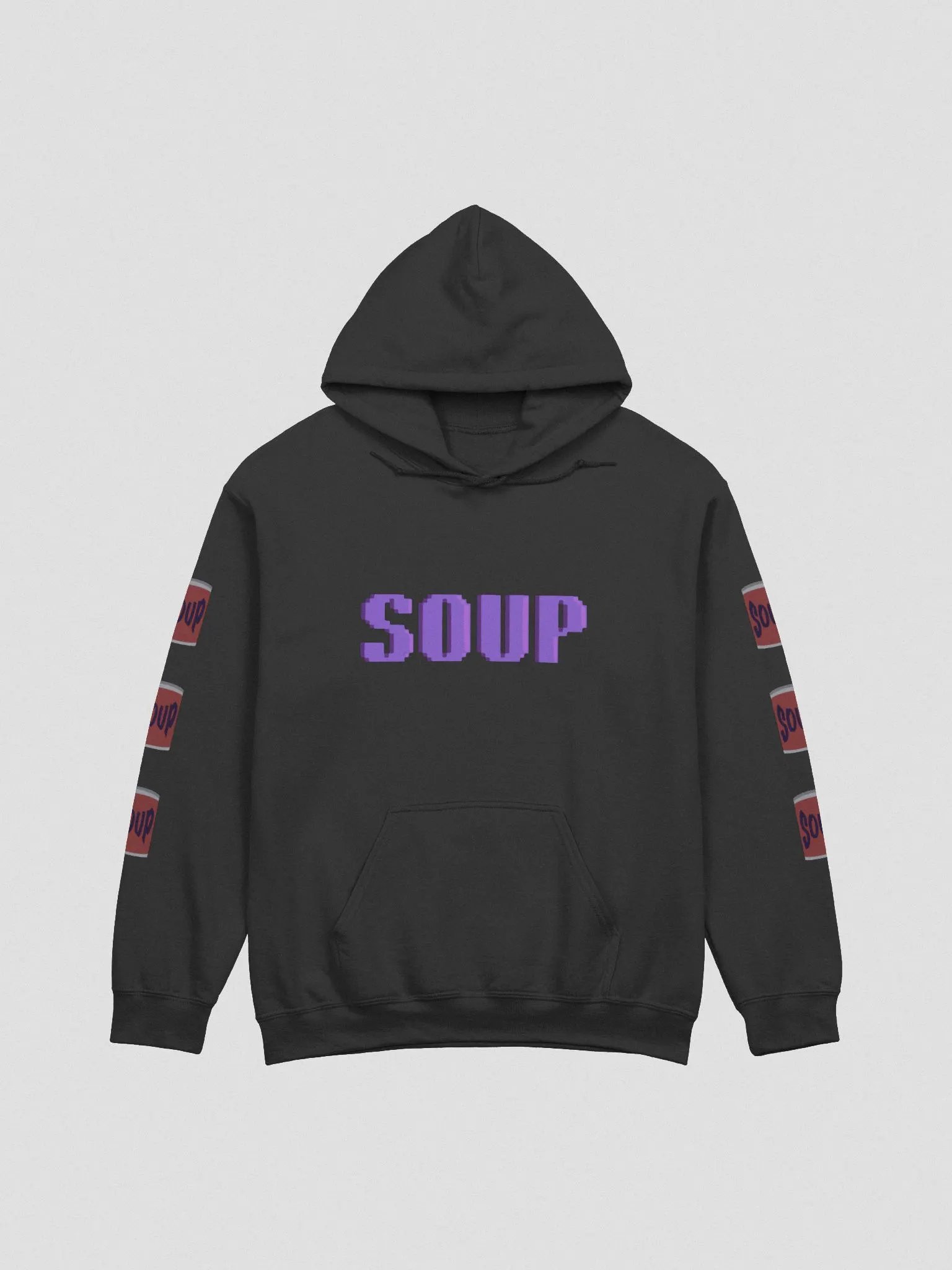 Retro Soup Hoodie - Purple Soup product image (1)