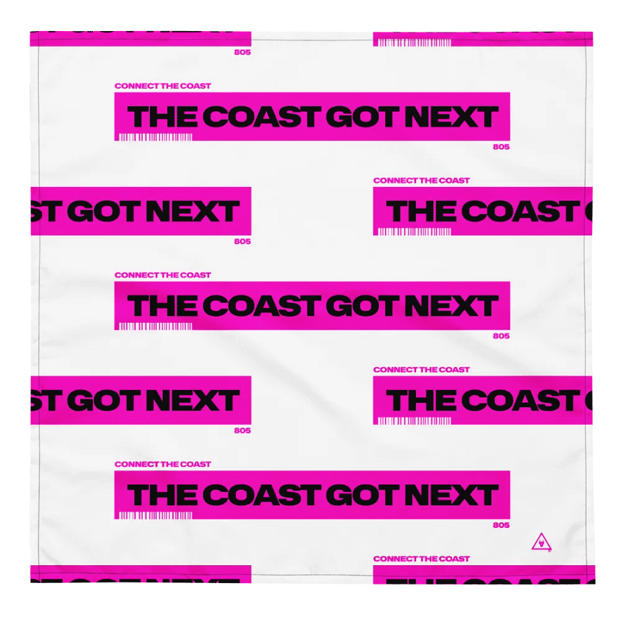 The Coast Got Next Pink Flag product image (1)
