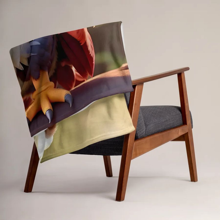 Endangered Species - Mexico - King Vulture Throw Blanket product image (5)