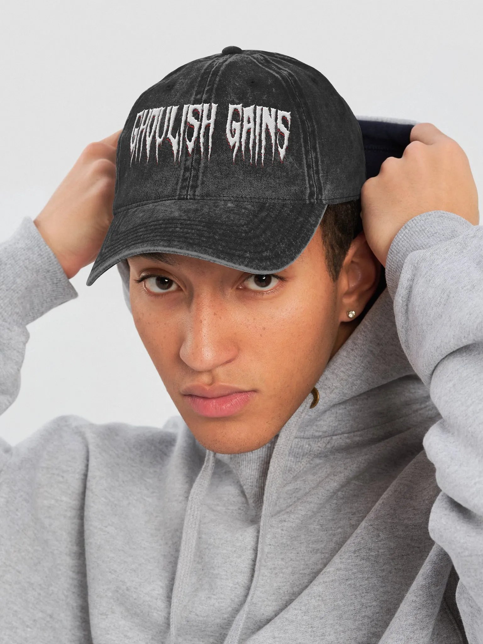 Ghoulish Gains Cap (Old School Logo) product image (6)