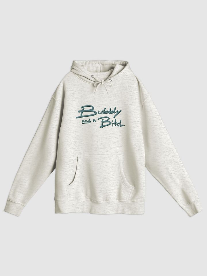 Bubbly and a B*tch (forest shadow design) printed premium pullover hoodie product image (7)