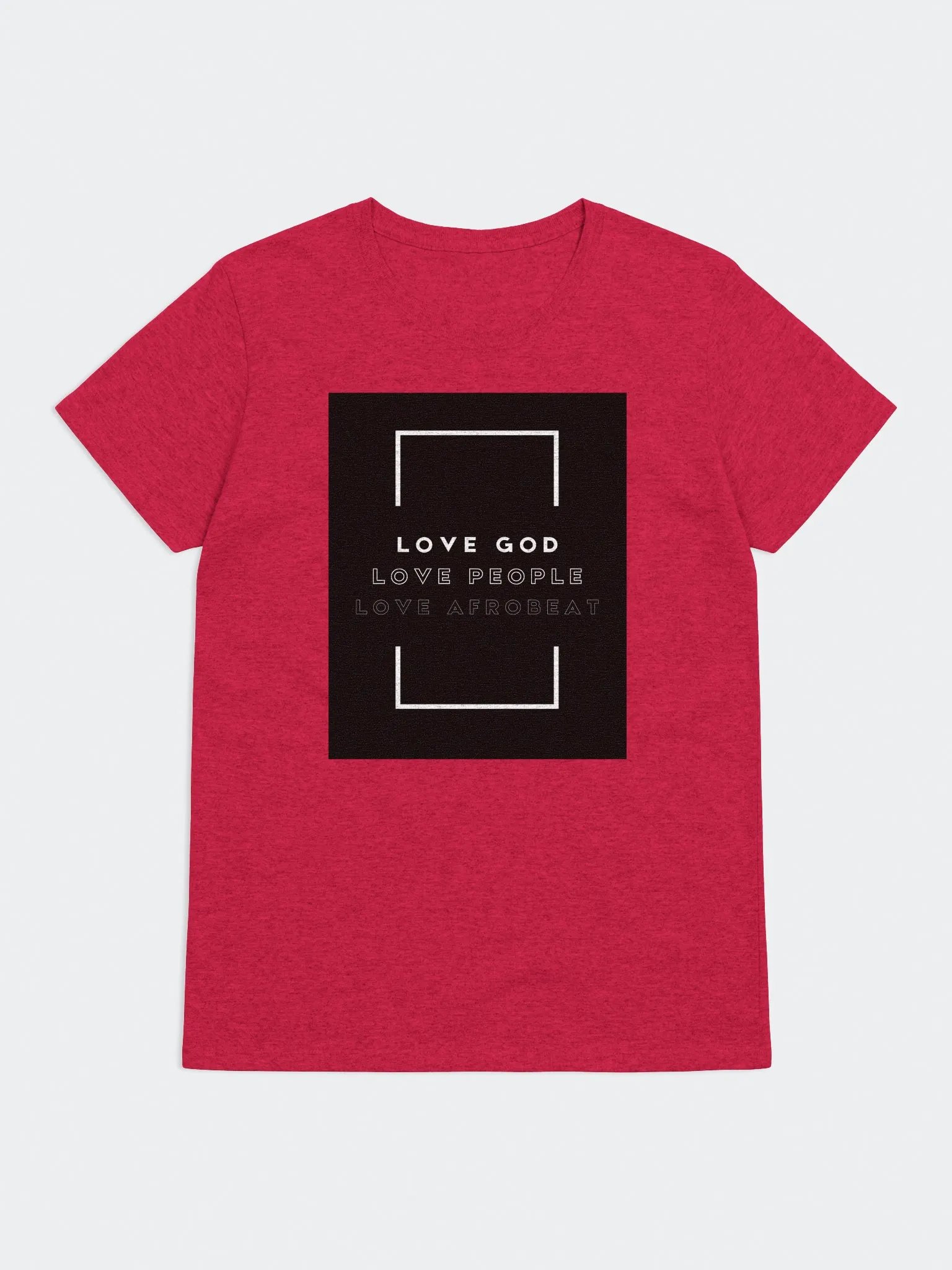 Love God, Love Afrobeat | T-Shirt Female product image (1)
