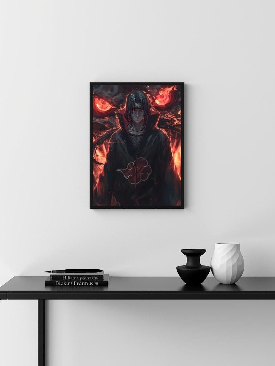 Naruto – Itachi Infernal Presence – 8x10 Metal Print product image (3)