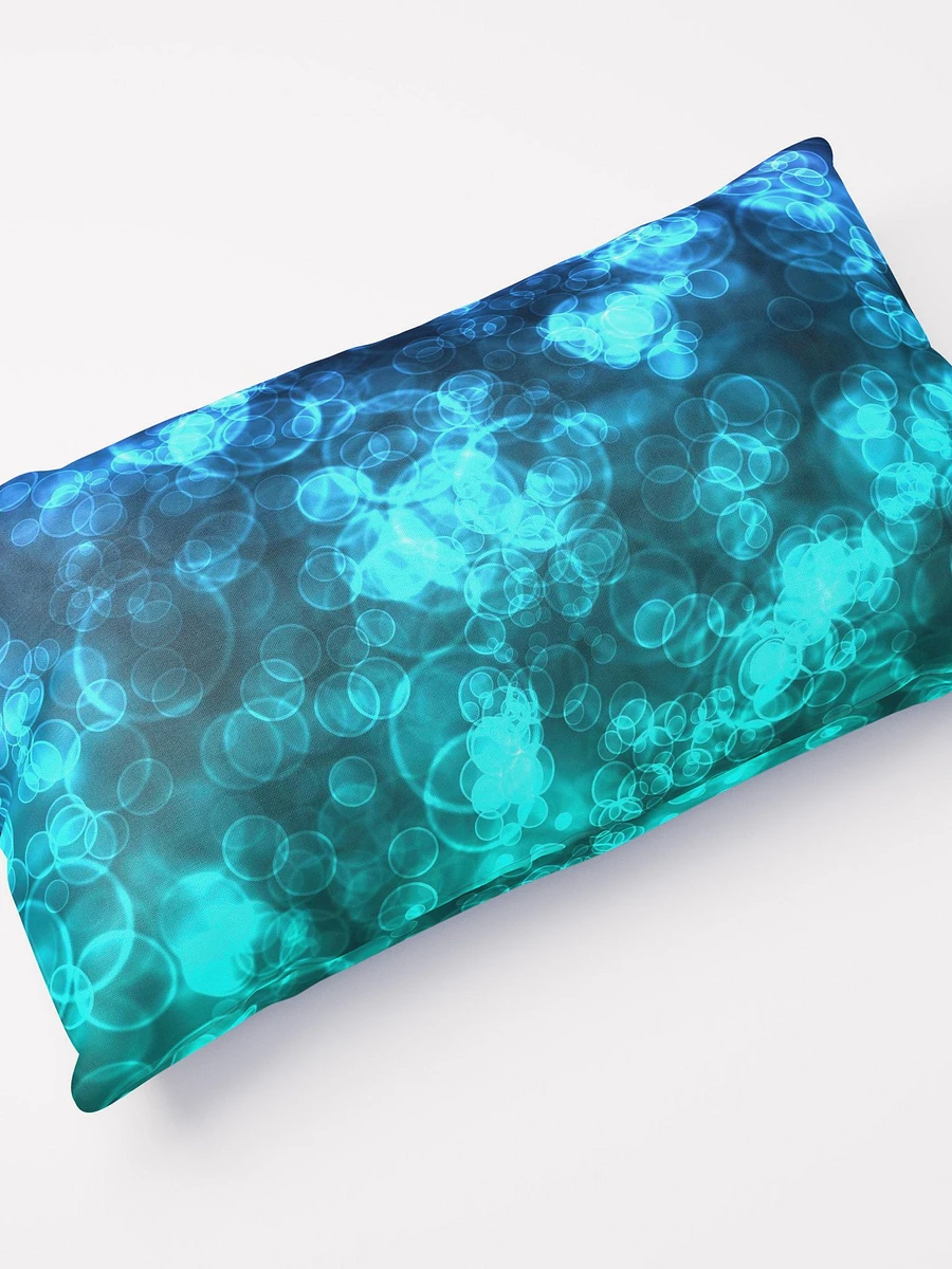Blue Ocean Bokeh Throw Pillow product image (12)