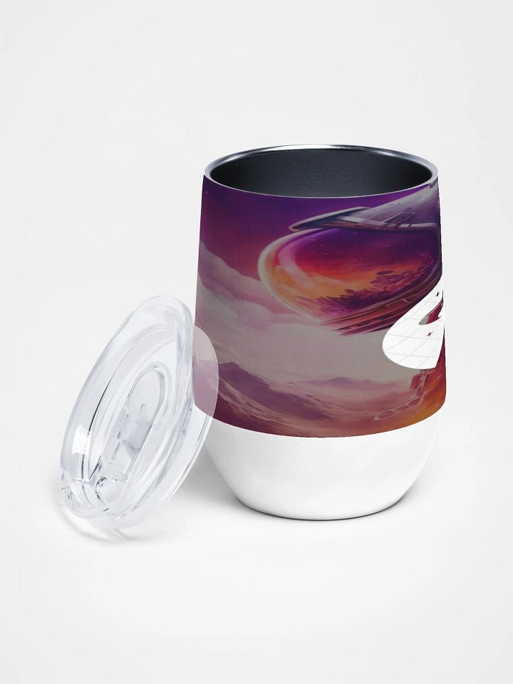 Astronaut Arcade Wine Tumbler product image (2)
