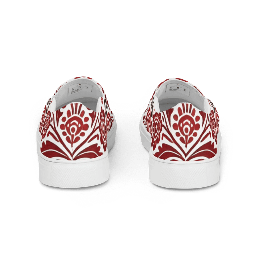 Crimson Blossom Slip-Ons product image (4)