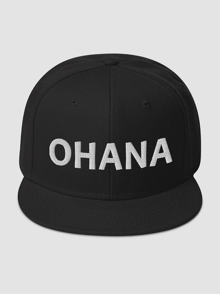 Ohana Snapback Baseball Cap product image (2)